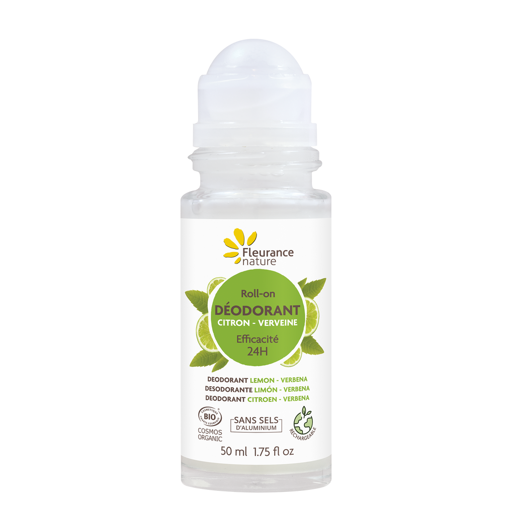 Fleurance Nature Desodorante Roll-on de Limón y Verbena 50ml - FLEURANCE NATURE - cosmética natural