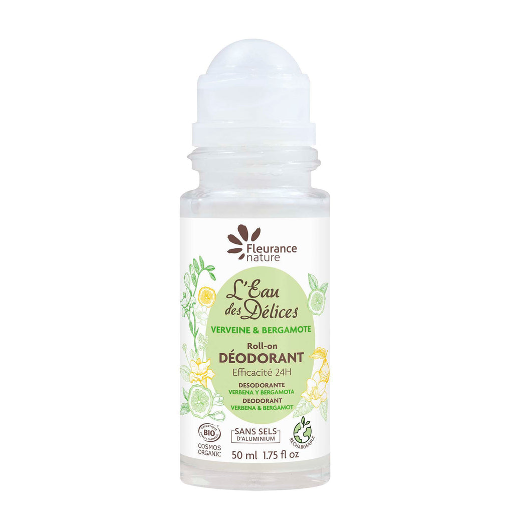 Fleurance Nature Desodorante Roll-on de Verbena y Bergamota 50ml - FLEURANCE NATURE - cosmética natural