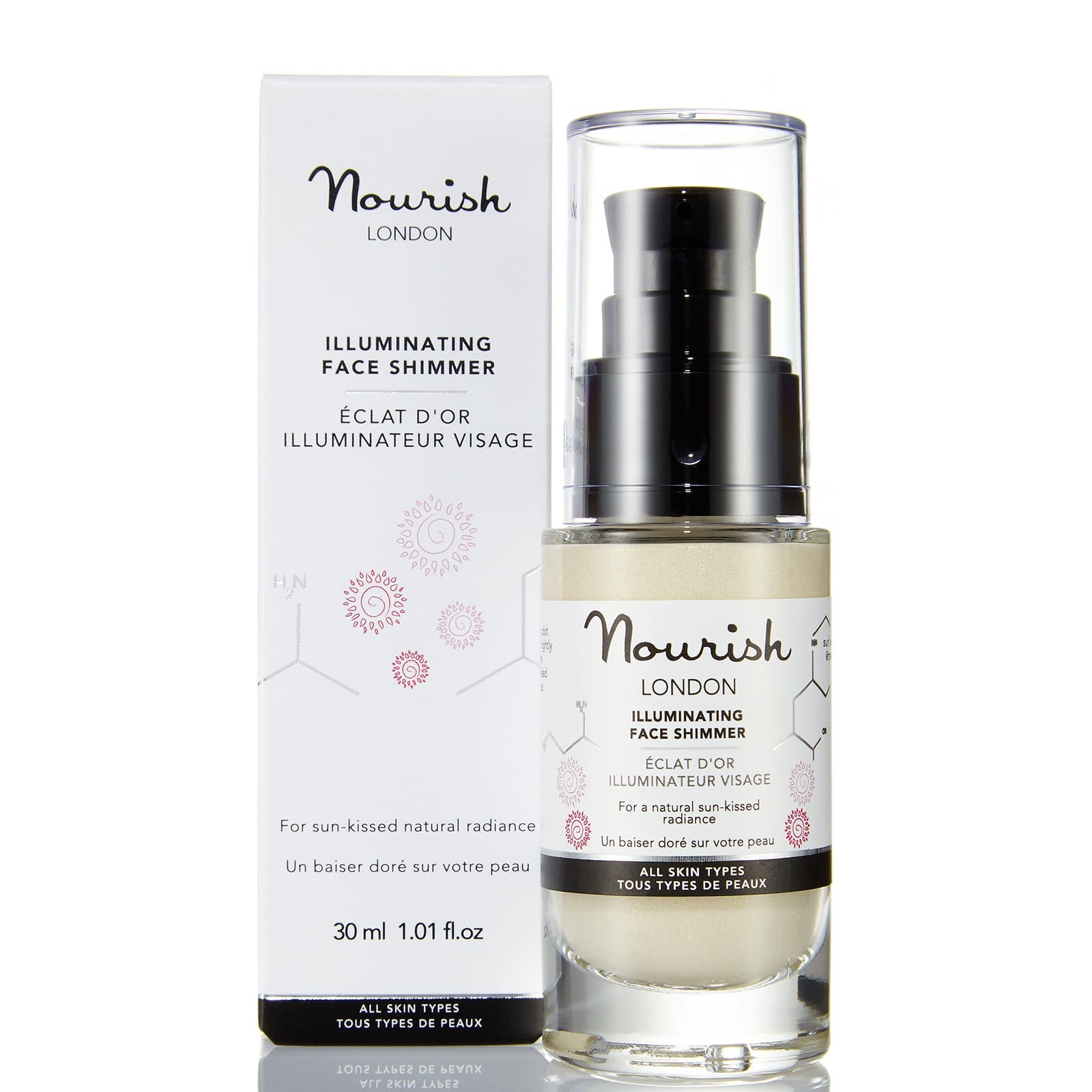 Nourish Crema Facial Satinada con Argán 30ml