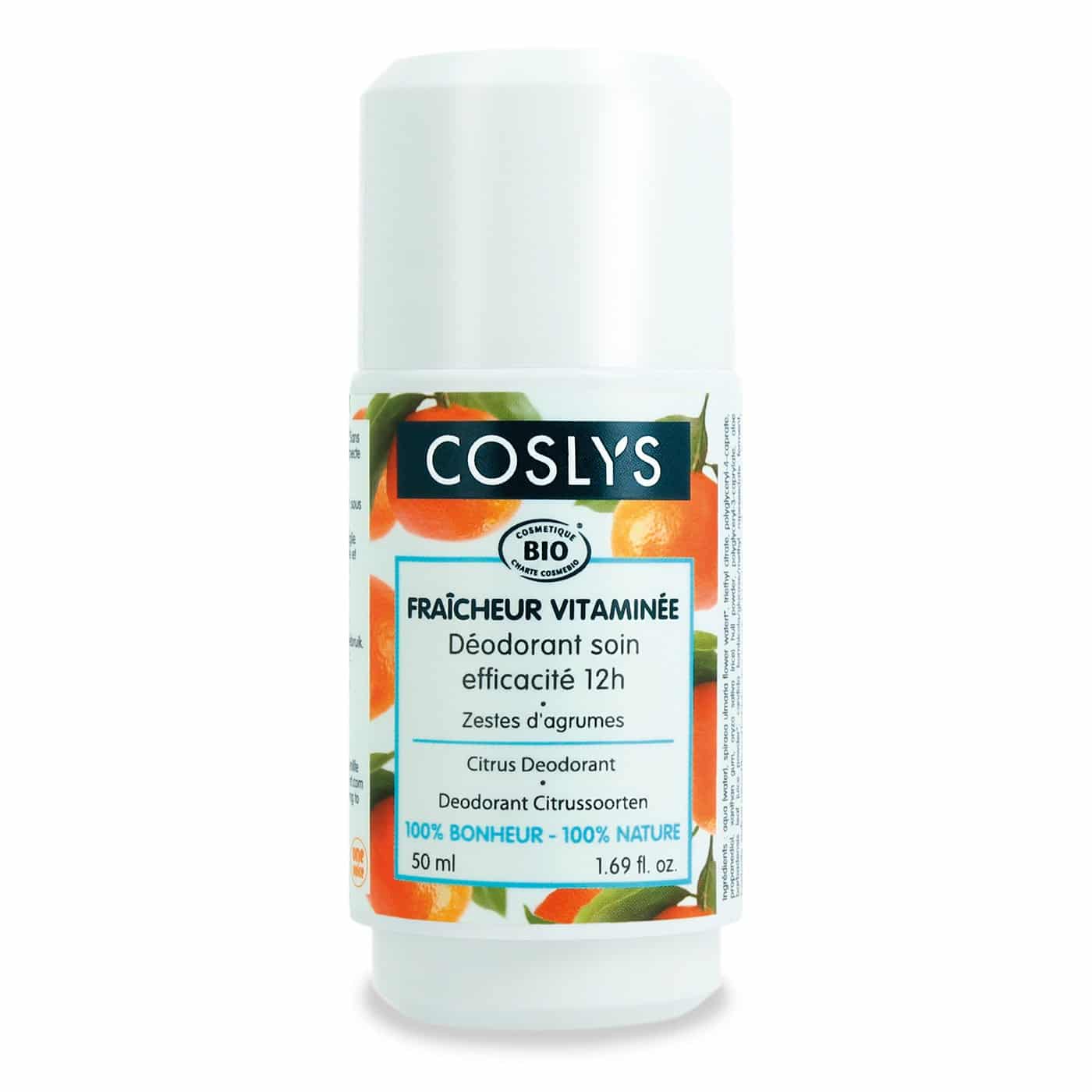Coslys Desodorante con Naranja Dulce BIO 50ml