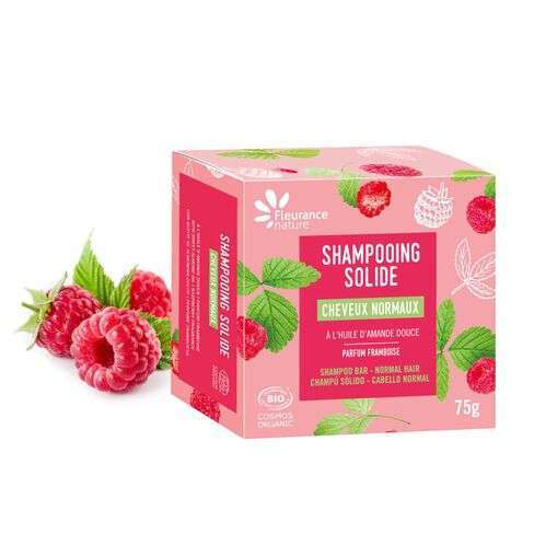 Fleurance Nature Champú Sólido para Cabello Normal 75g - FLEURANCE NATURE - cosmética natural