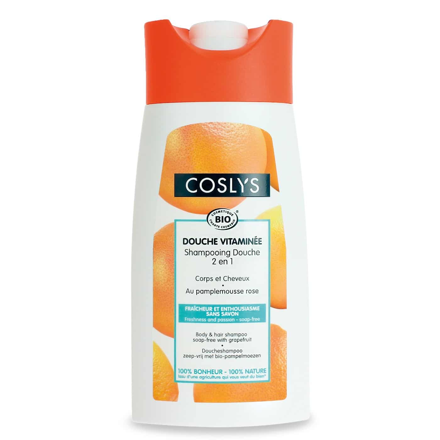 Coslys Champú y Gel de Ducha con Extracto de Pomelo 250ml