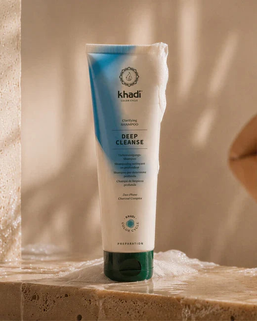 Khadi Champú Deep Cleanse de Carbón Activo 150ml - KHADI - cosmética