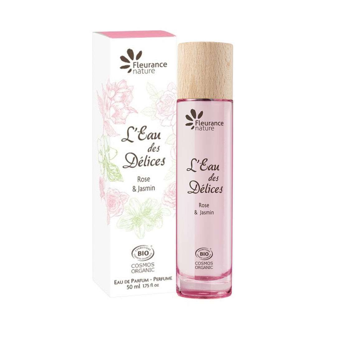 Fleurance Nature Agua de Perfume Rosa y Jazmín 50ml - FLEURANCE NATURE - cosmética natural