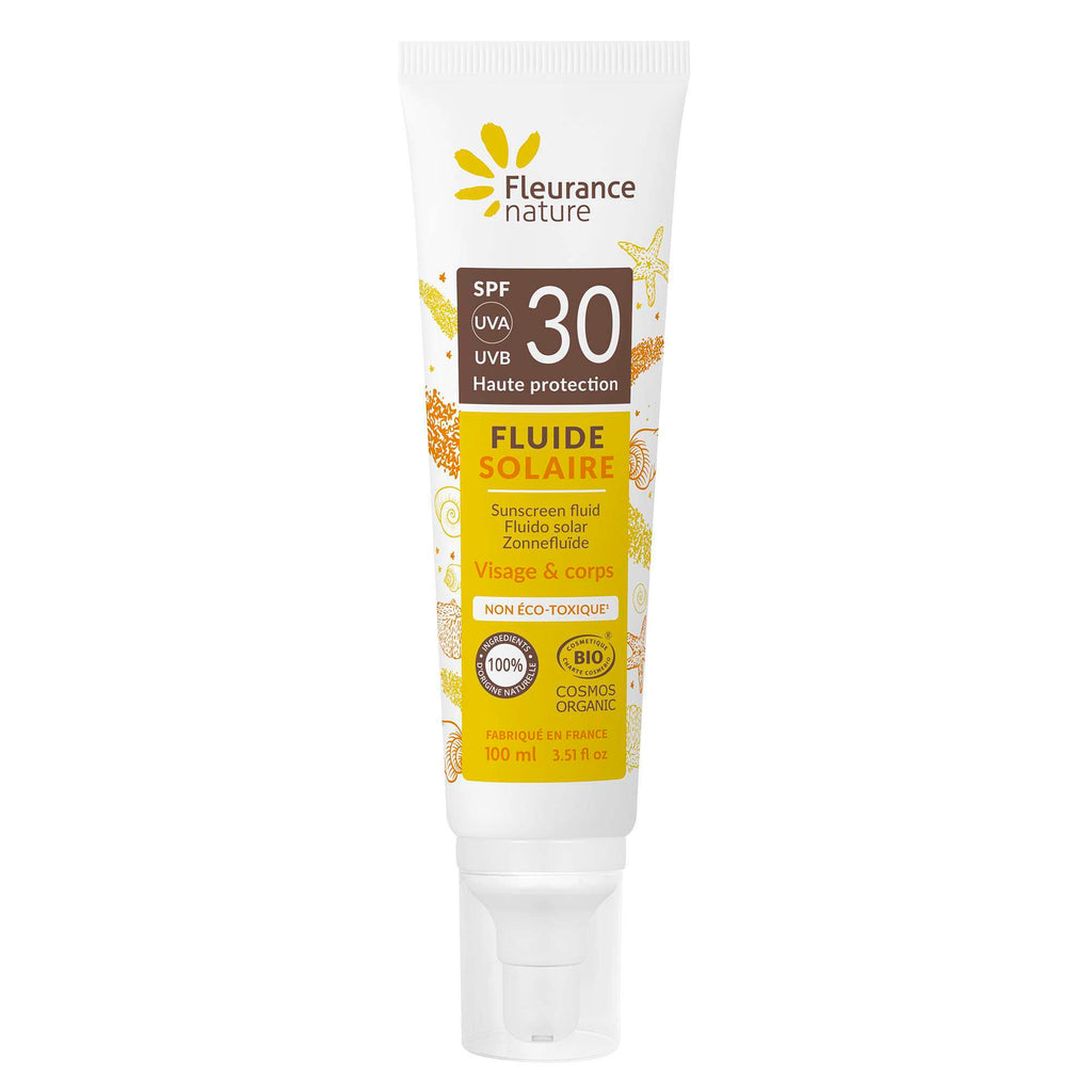Fleurance Nature Fluido Solar SPF30 100ml - FLEURANCE NATURE - cosmética natural