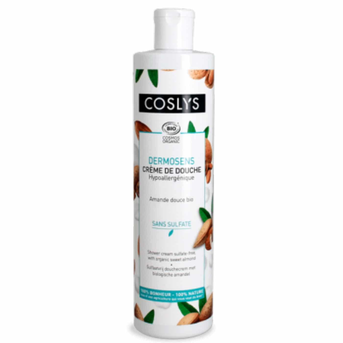 Coslys DERMOSENS Crema de Ducha Sin Sulfatos con Almendra 380ml