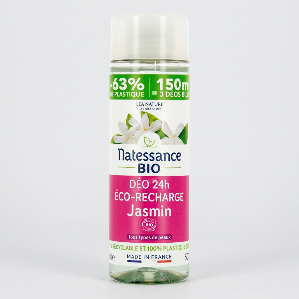 Natessance Eco-recarga Desodorante Jazmín 150ml - NATESSANCE - cosmética