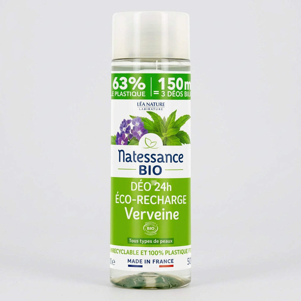 Natessance Eco-recarga Desodorante Verbena 150ml - NATESSANCE - cosmética