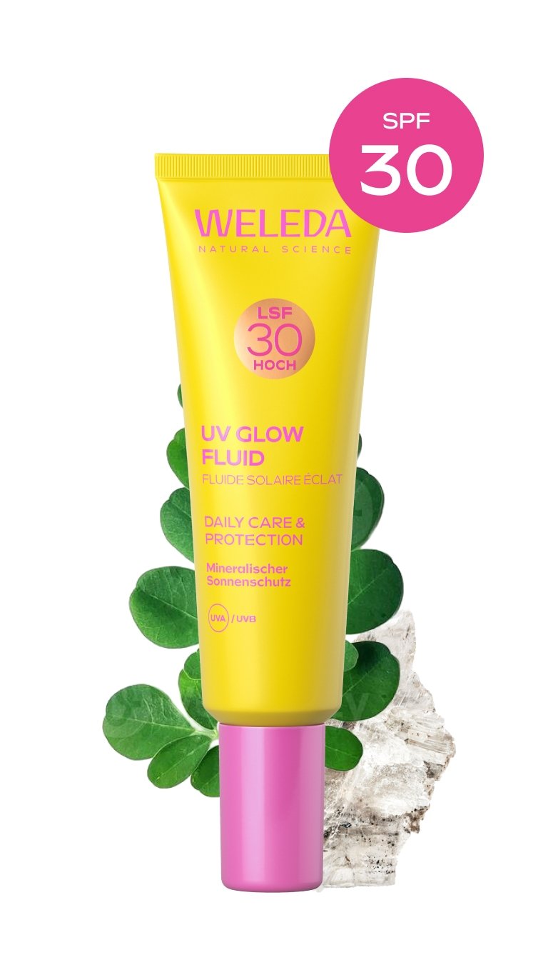 Weleda Fluido Solar Glow SPF30 30ml - WELEDA - cosmética natural