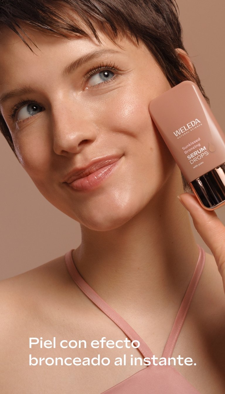 Weleda Booster Bronceador Sunkissed Serum Drops 30ml - WELEDA - cosmética natural