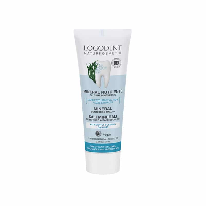 Logona Dentifrico Mineral con Calcio (Sin Fluor) 75ml