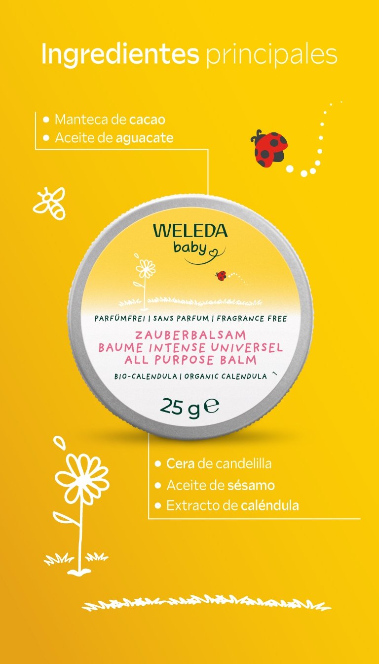 Weleda Bálsamo Multiusos de Caléndula 25g - WELEDA - cosmética natural
