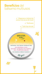 Weleda Bálsamo Multiusos de Caléndula 25g - WELEDA - cosmética natural