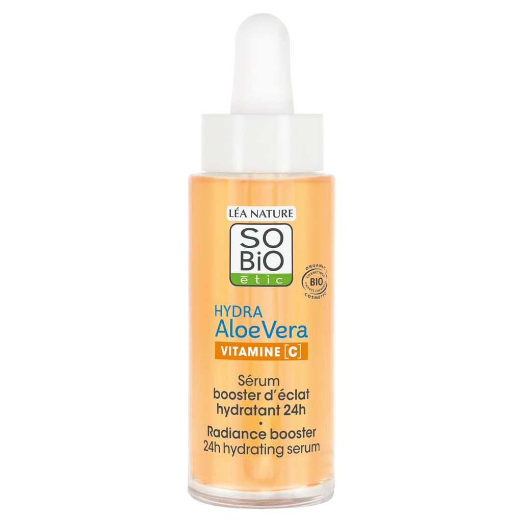 SO'BiO étic Sérum Hidratante Iluminador con Vitamina C HYDRA Aloe Vera 30ml - SO'BIO ETIC - cosmética natural