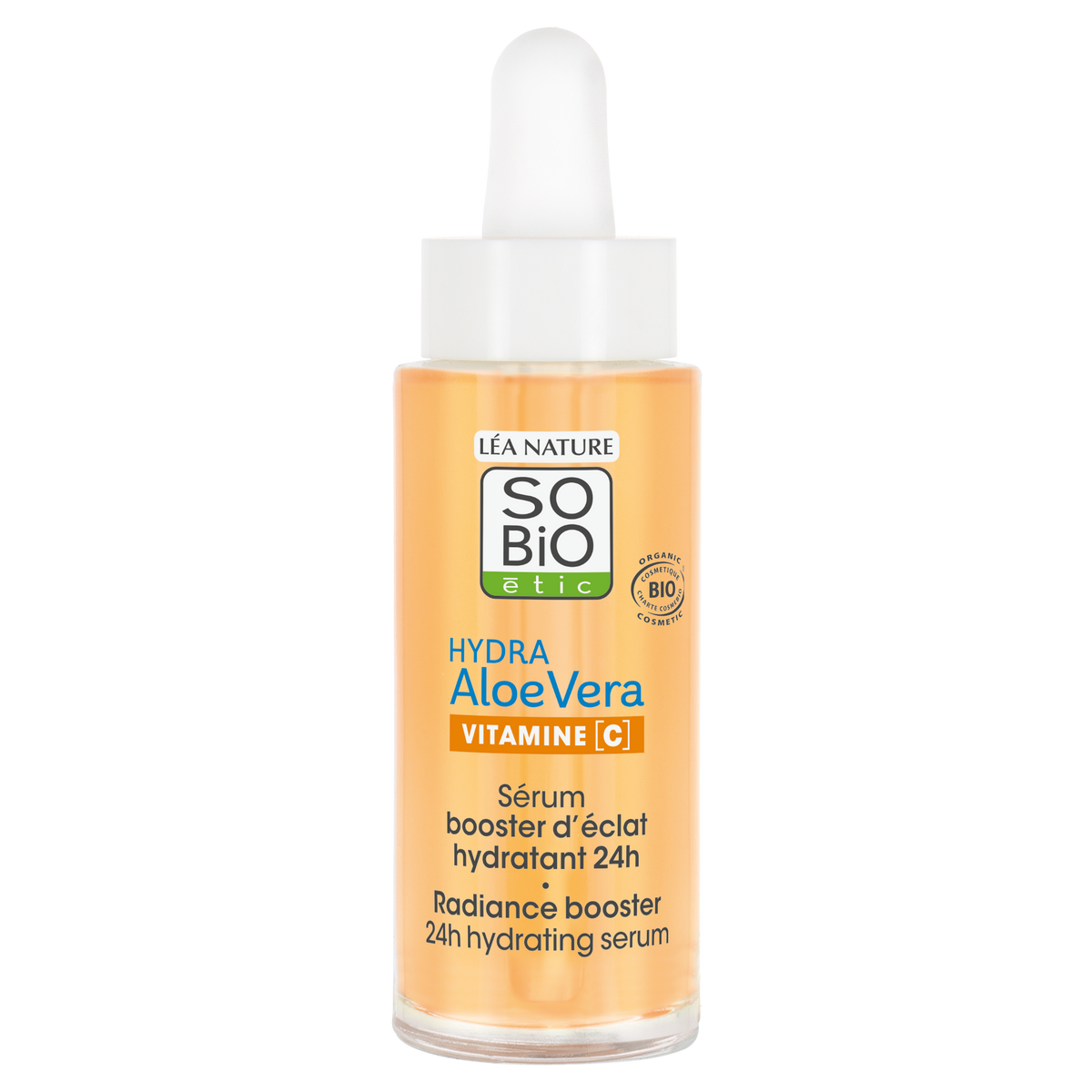 SO'BiO étic Sérum Hidratante Iluminador con Vitamina C HYDRA Aloe Vera 30ml - SO'BIO ETIC - cosmética