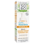 SO'BiO étic Sérum Hidratante Iluminador con Vitamina C HYDRA Aloe Vera 30ml - SO'BIO ETIC - cosmética natural