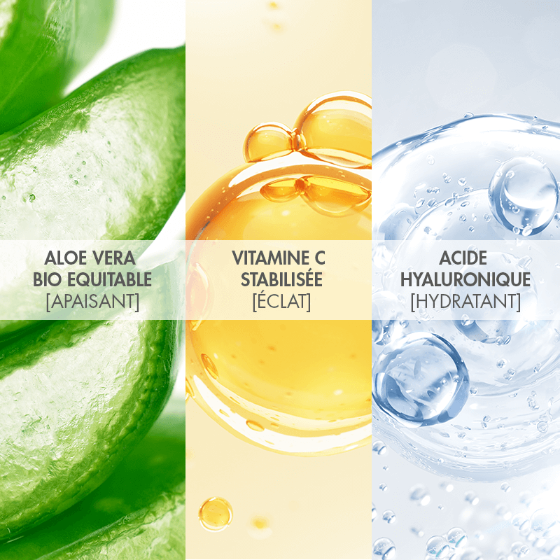 SO'BiO étic Crema Hidratante Iluminadora con Vitamina C HYDRA Aloe Vera 50ml - SO'BIO ETIC - cosmética natural