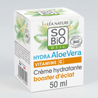 SO'BiO étic Crema Hidratante Iluminadora con Vitamina C HYDRA Aloe Vera 50ml - SO'BIO ETIC - cosmética natural