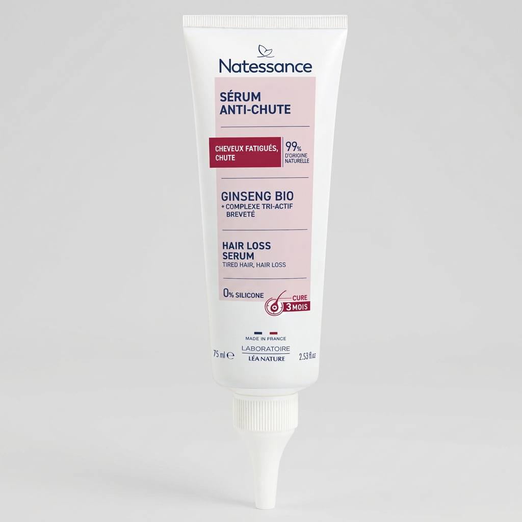 Natessance Sérum Capilar Fortificante con Ginseng 75ml - NATESSANCE - cosmética