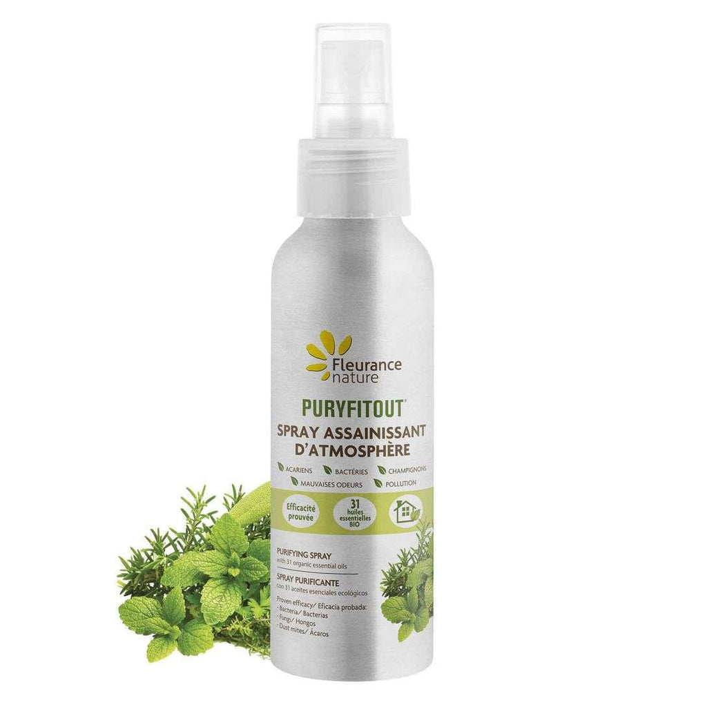 Fleurance Nature Spray Purificante de Ambiente con 30 Aceites Esenciales Bio 100ml - FLEURANCE NATURE - cosmética natural