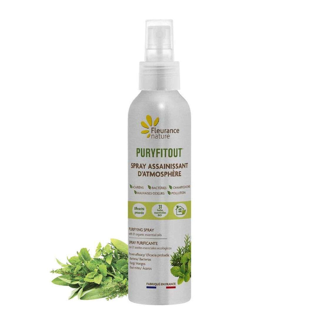 Fleurance Nature Spray Purificante de Ambiente con 30 Aceites Esenciales Bio 200ml - FLEURANCE NATURE - cosmética natural