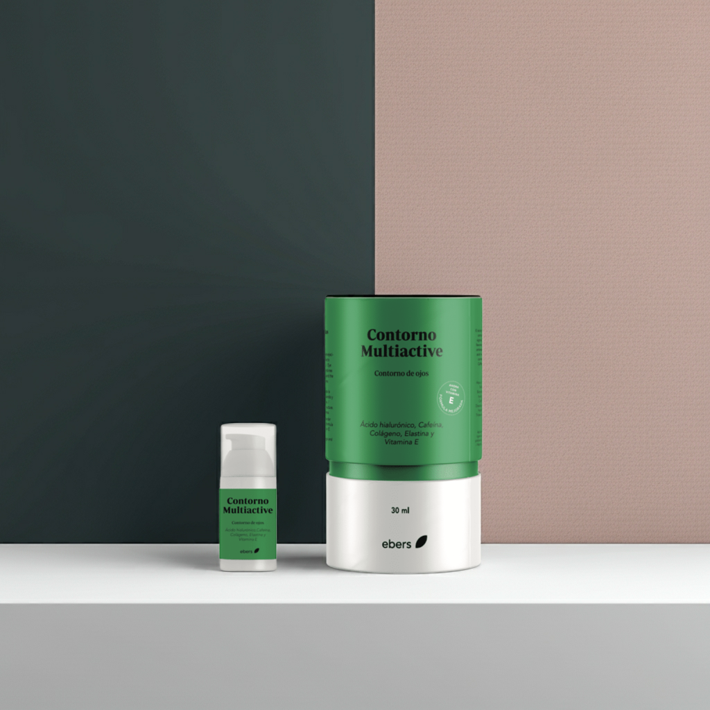 Ebers Contorno de Ojos Multiactive con Acido Hialuronico y Cafeina 30ml