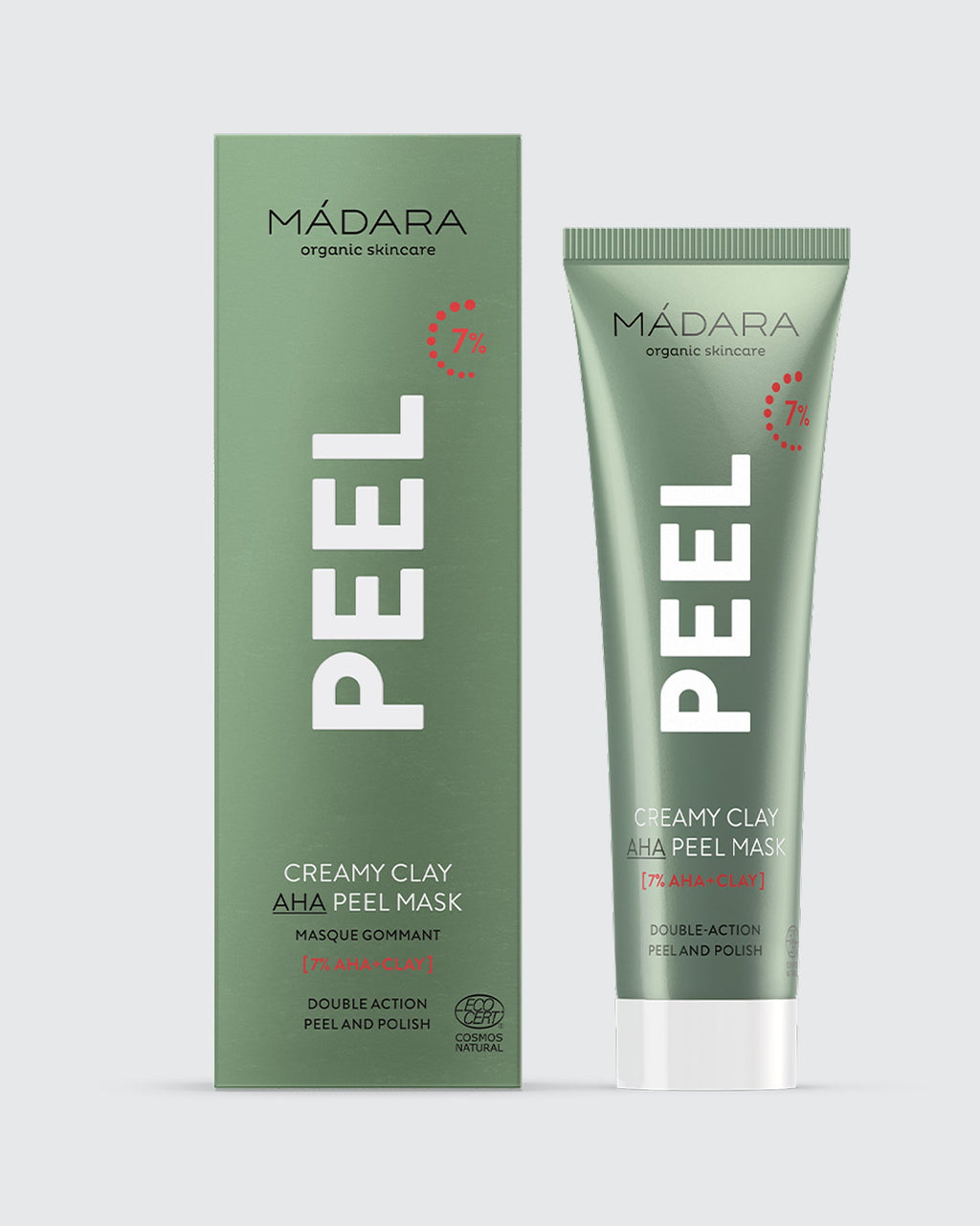 Mádara Peel Mascarilla Exfoliante de Arcilla AHA 60ml - foto 6