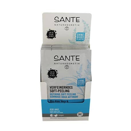 Sante Peeling Suave con Aceite De Chia y Aloe Bio 2X4ml ( 1 Sobre )