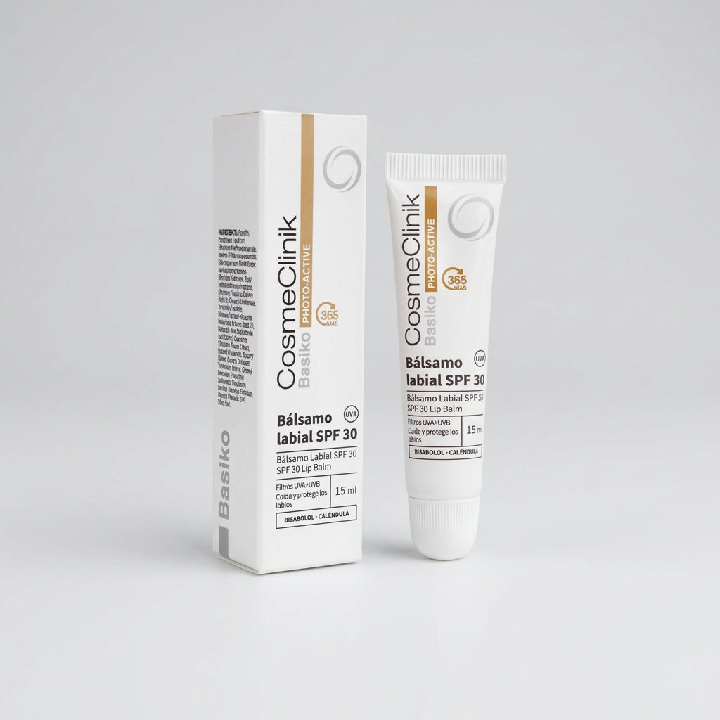 Basiko Bálsamo Labial SPF30 Lips 15ml - BASIKO - cosmética natural