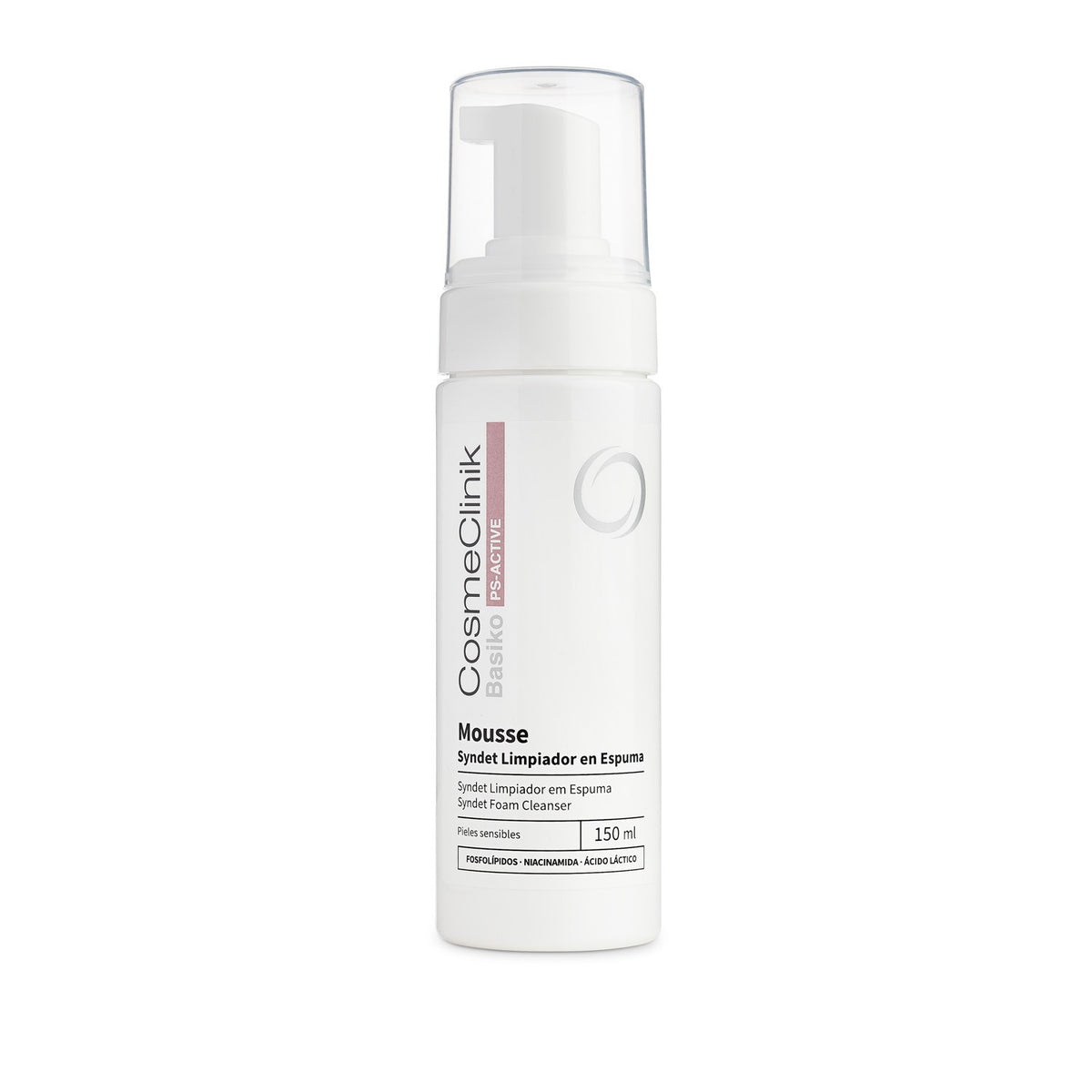 Basiko PS-Active Mousse Espuma Limpiadora Facial 150ml - BASIKO - cosmética natural