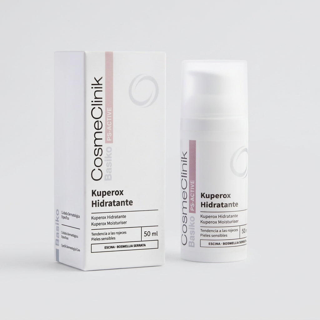 Basiko Kuperox Crema Hidratante Piel con Rojeces 50ml - BASIKO - cosmética natural