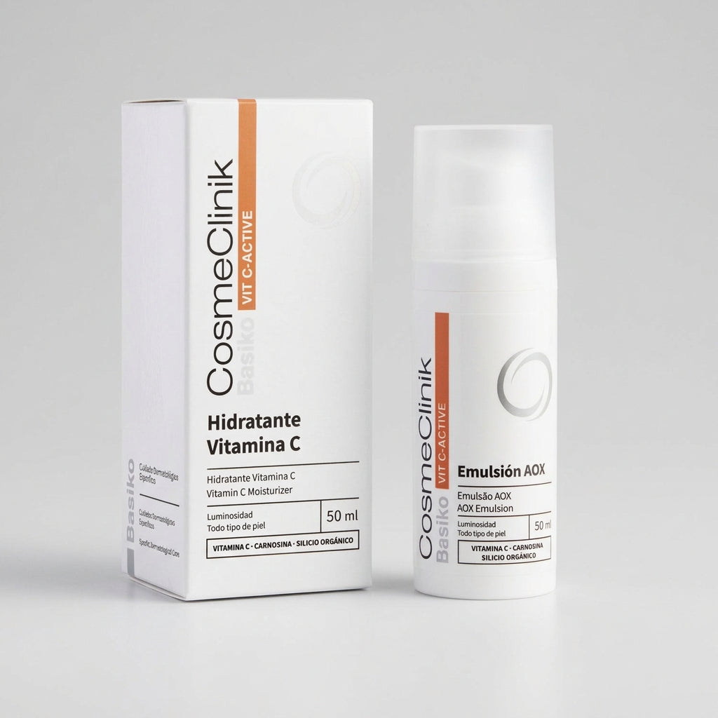 Basiko Crema Hidratante con Vitamina C 50ml - BASIKO - cosmética natural