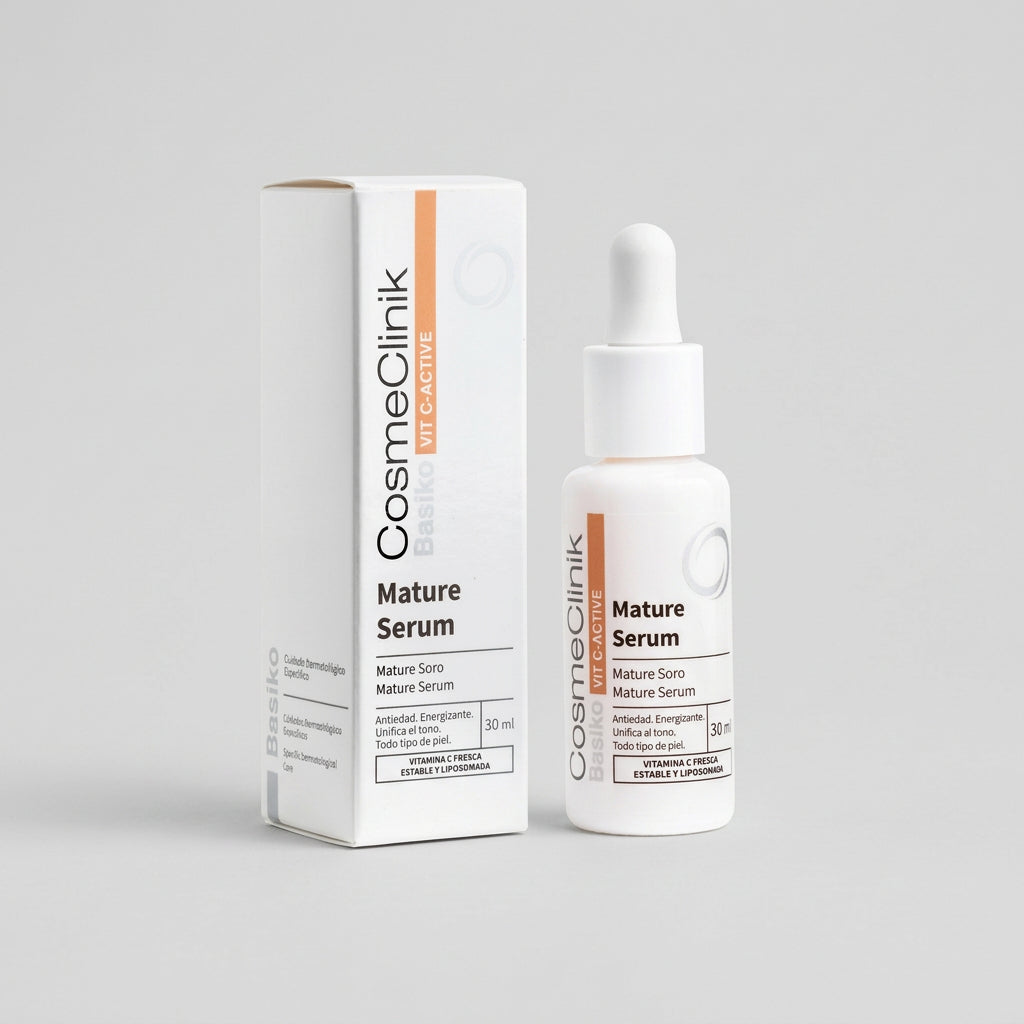 Basiko Mature Sérum Facial con Vitamina C Piel Madura 30ml - BASIKO - cosmética natural