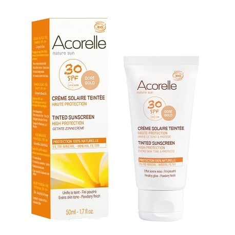Acorelle Crema Facial Color Gold SPF30 50ml
