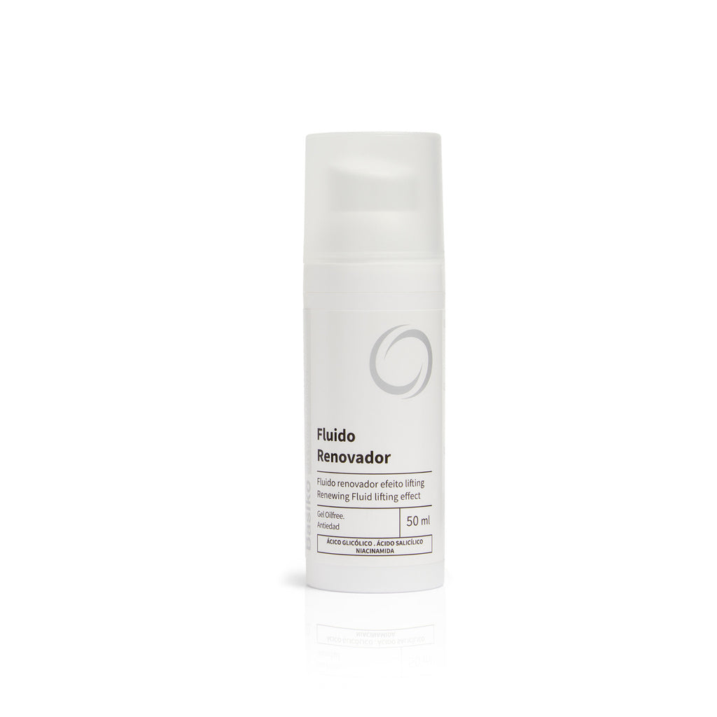 Basiko Fluido Renovador Gel con Ácido Glicólico y Salicílico 50ml - BASIKO - cosmética natural