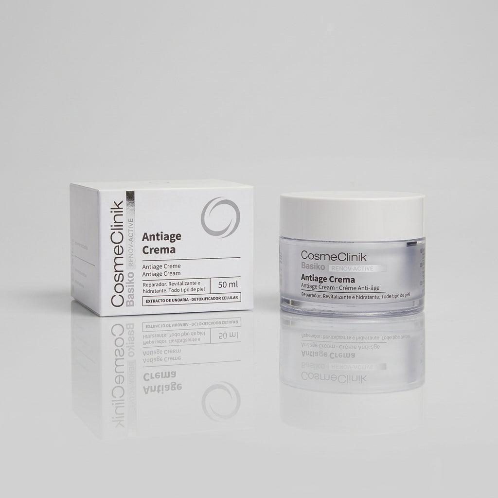 Basiko Antiage Crema Facial con Artemia y Undaria 50ml - BASIKO - cosmética natural