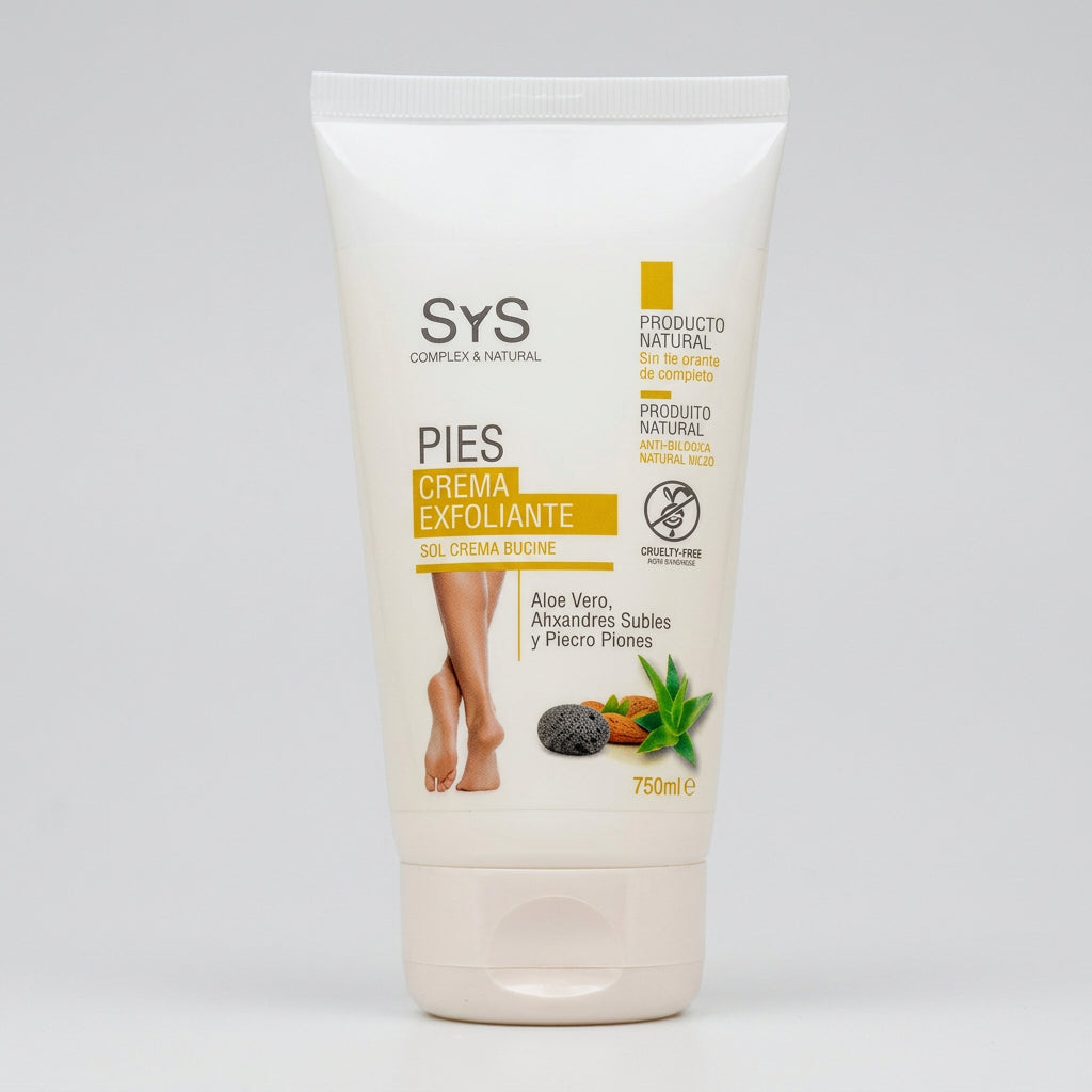 Labnatur Crema Exfoliante para Pies con Piedra Pómez 150ml - LABNATUR BIO - cosmética