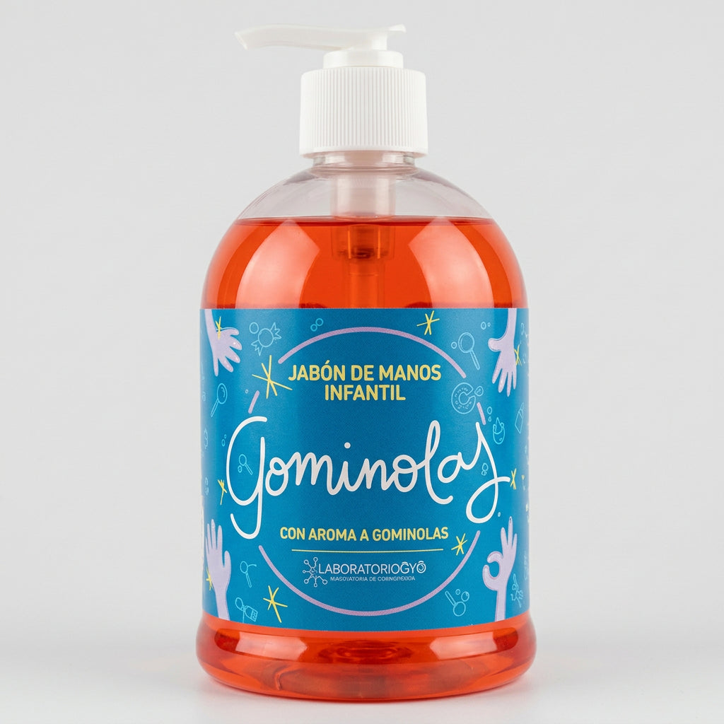 Labnatur Jabón de Manos Infantil Gominolas 500ml - LABNATUR BIO - cosmética