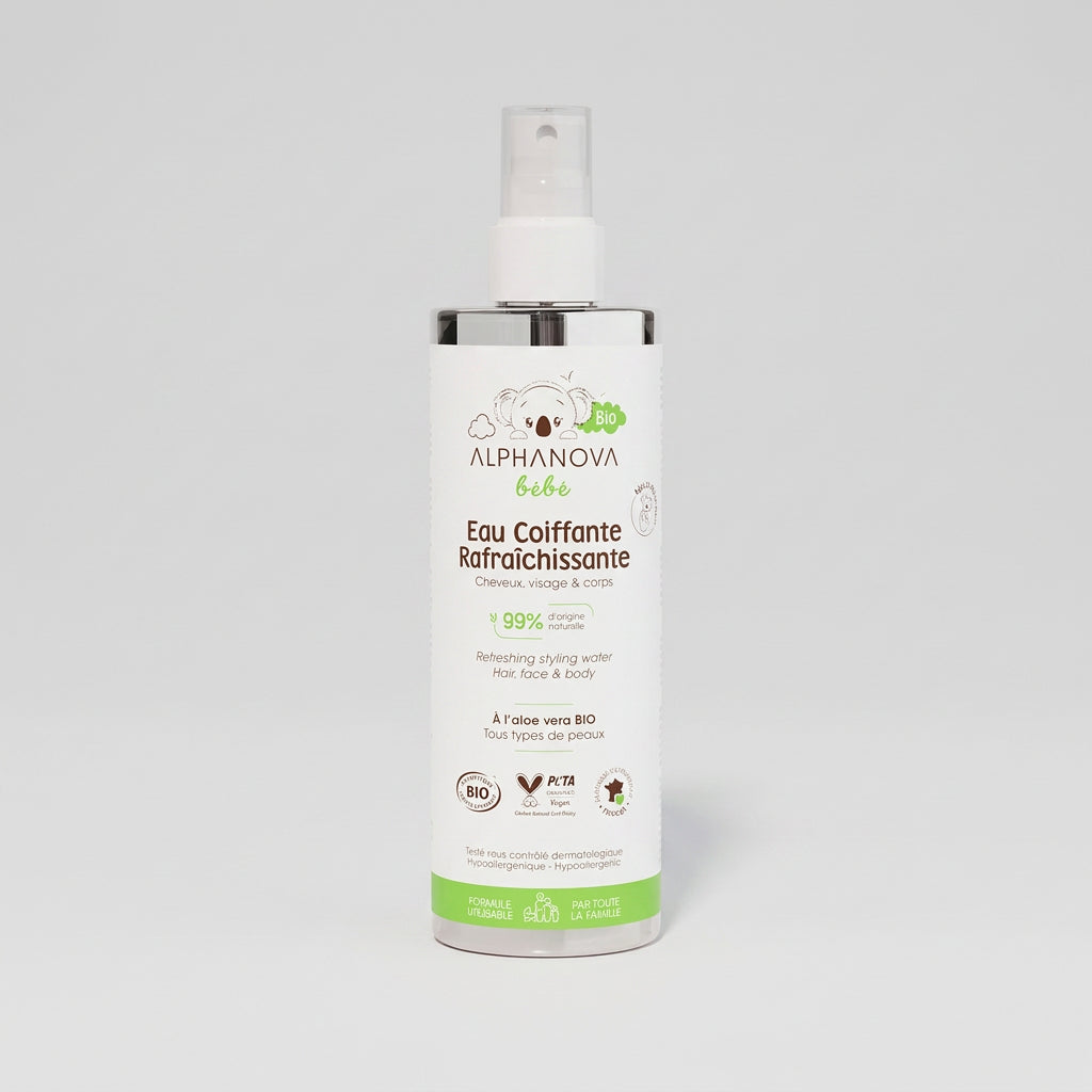 Alphanova Bebé Agua de Peinado Refrescante Bio 200ml - ALPHANOVA - cosmética
