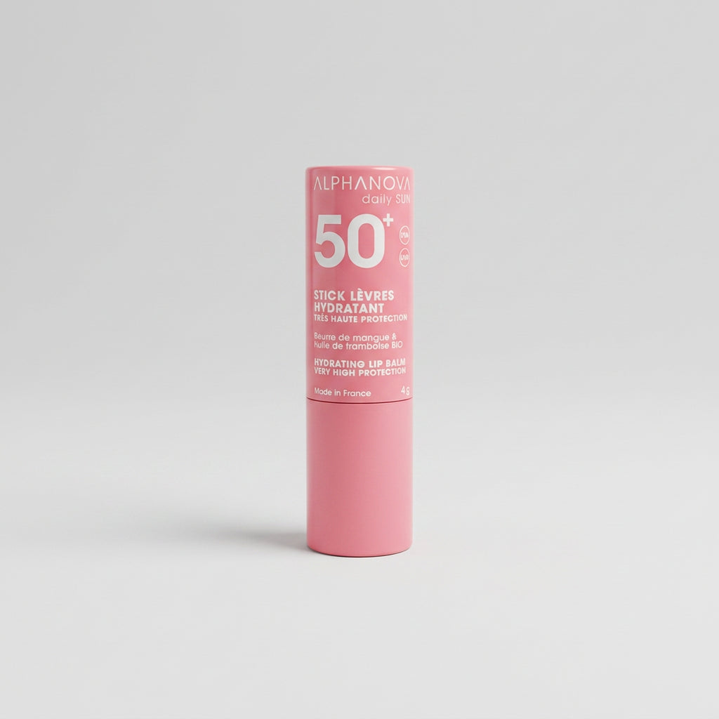 Alphanova Daily Sun Bálsamo Labial Solar SPF50+ 4g - ALPHANOVA - cosmética