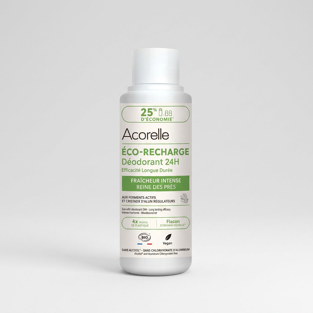 Acorelle Recarga Desodorante Roll-On 24h Reina de los Prados 100ml - ACORELLE - cosmética natural
