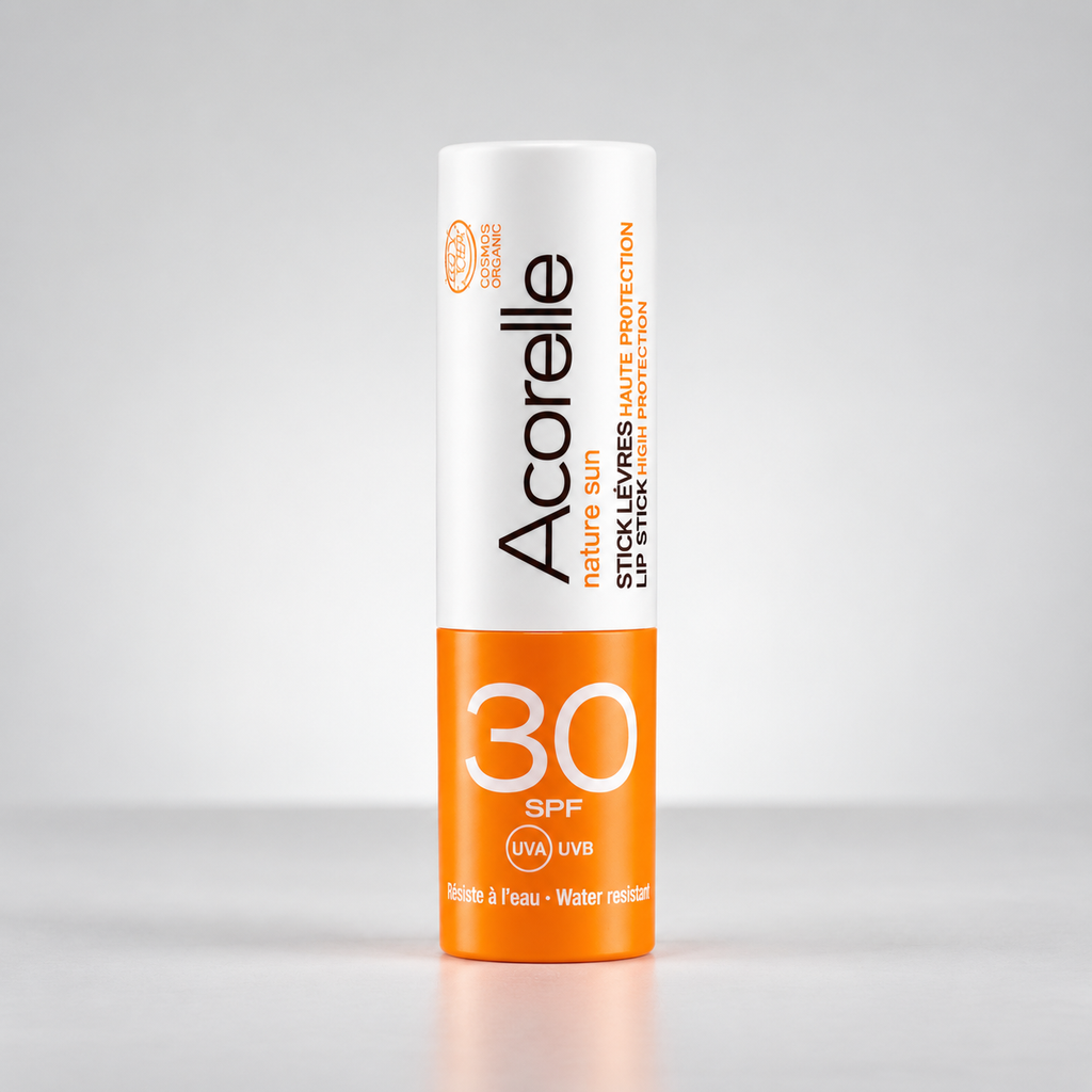 Acorelle Balsamo Labial Solar SPF30 - ACORELLE - cosmética natural