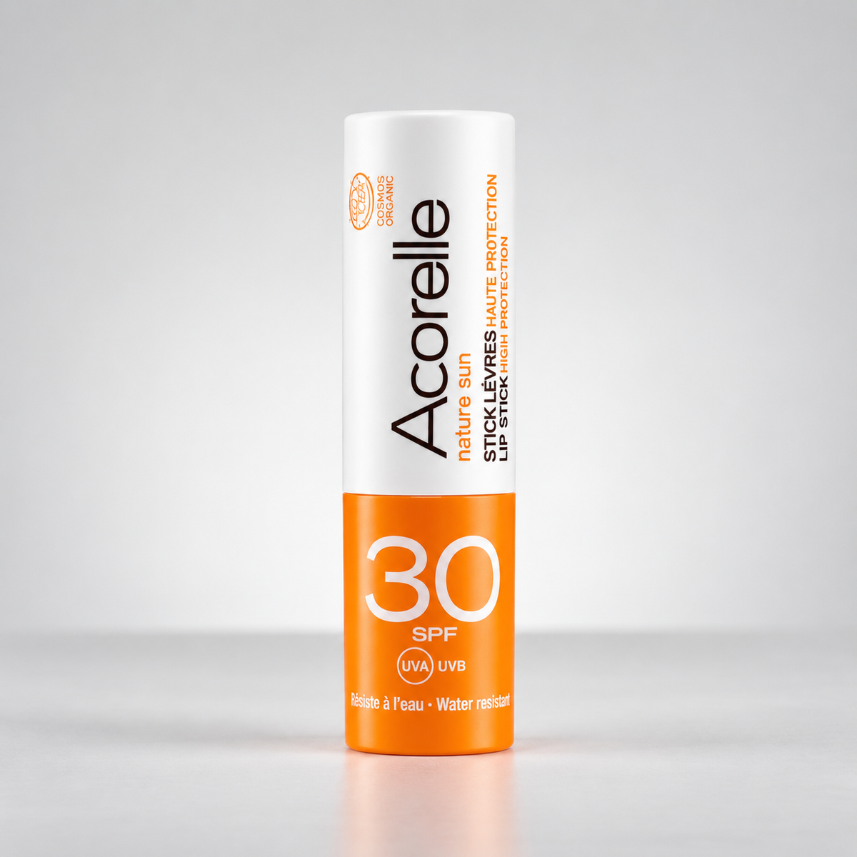 Acorelle Balsamo Labial Solar SPF30 - ACORELLE - cosmética natural