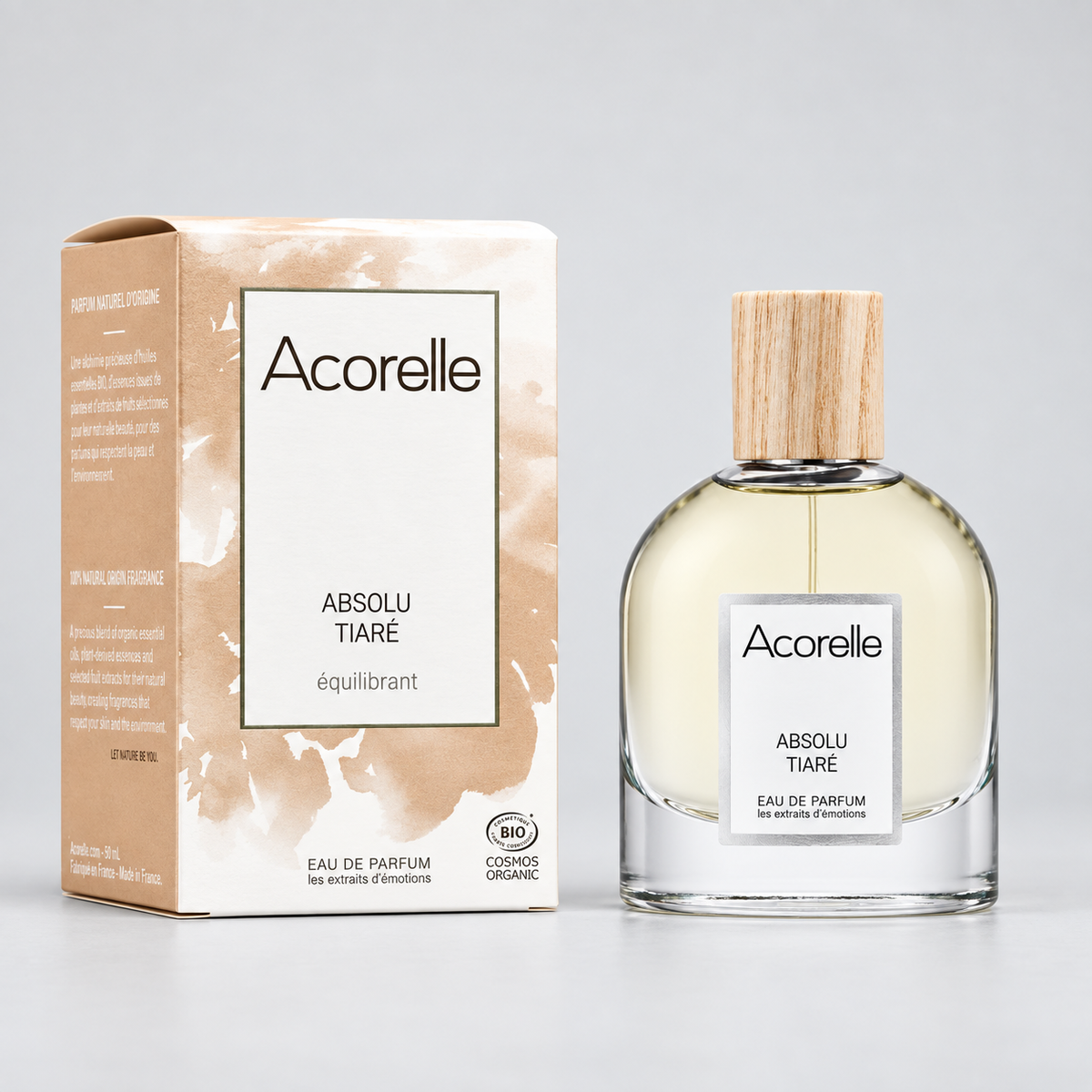 Acorelle Eau de Parfum Absolu Tiare 50ml - ACORELLE - cosmética natural
