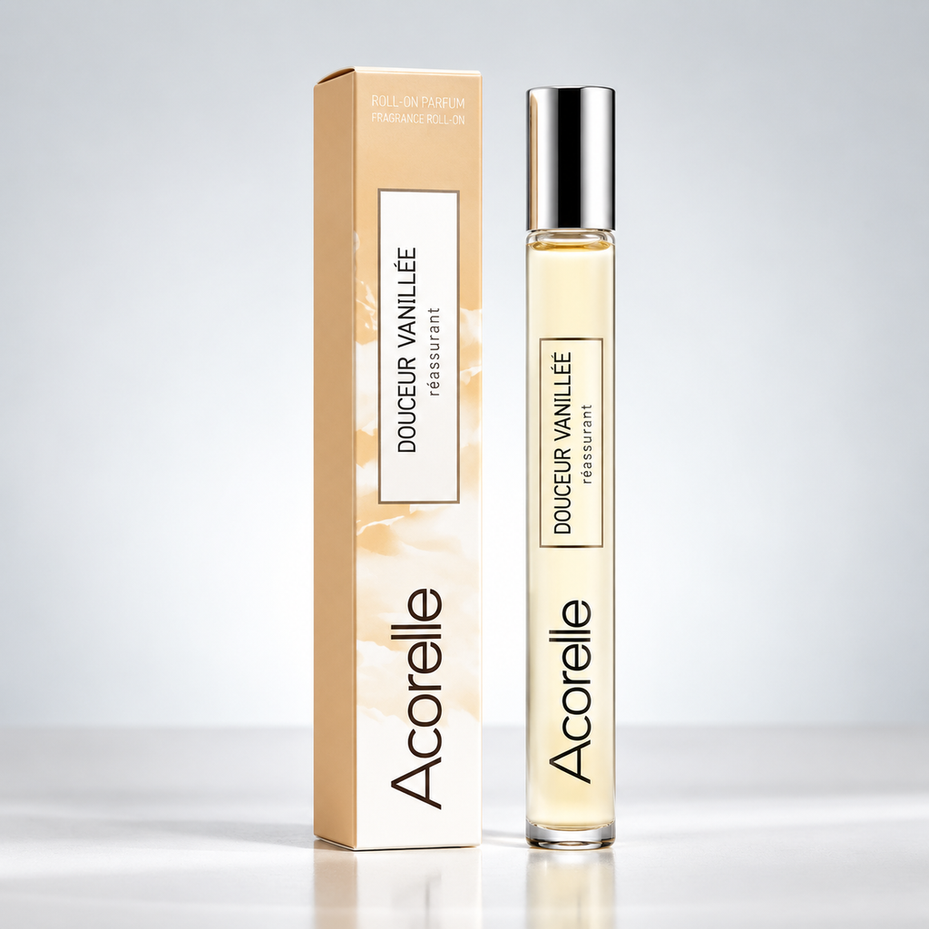 Acorelle Eau de Parfum Roll-On Douceur Vanille 10ml - ACORELLE - cosmética natural