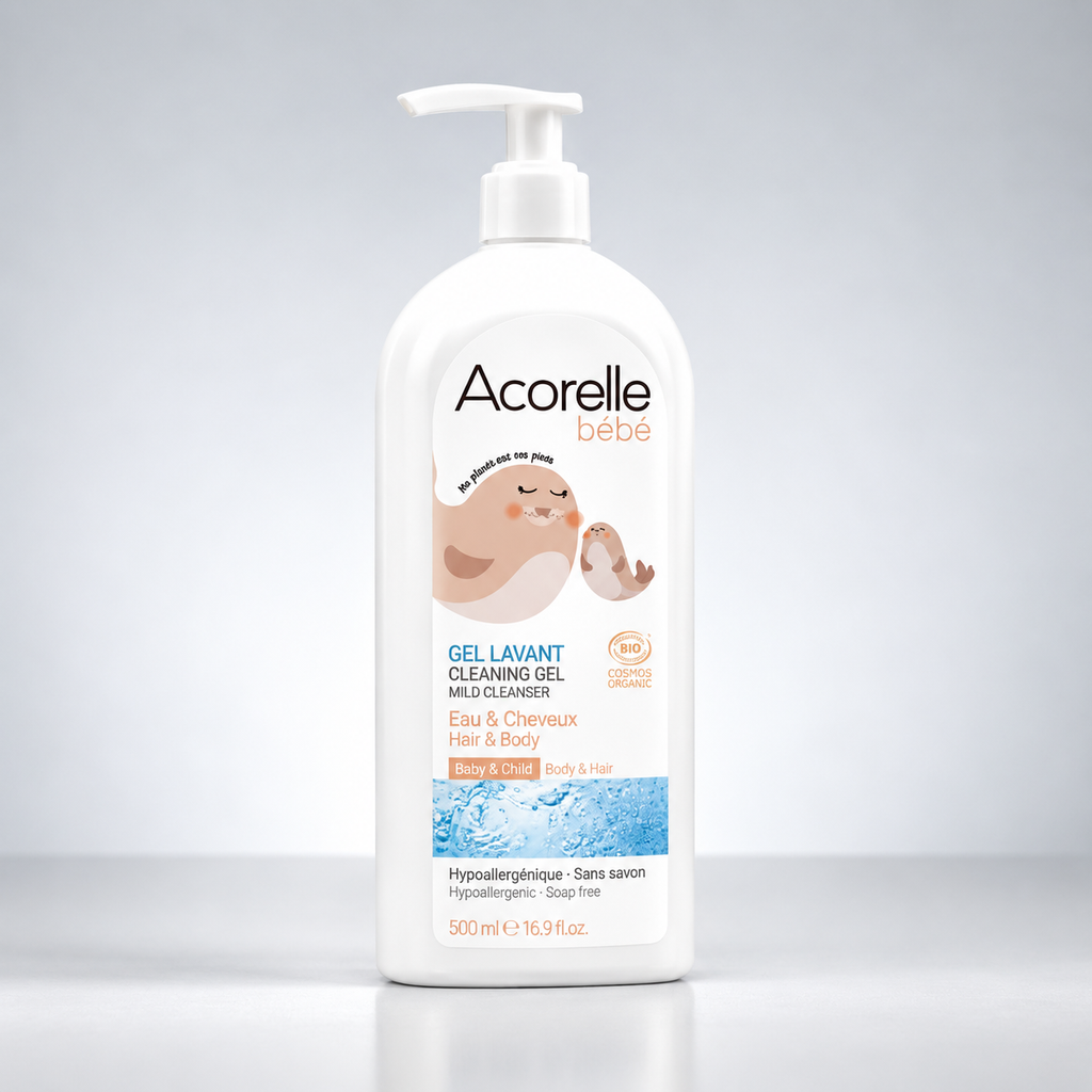 Acorelle Gel de Baño y Champú para Bebé 500ml - ACORELLE - cosmética natural