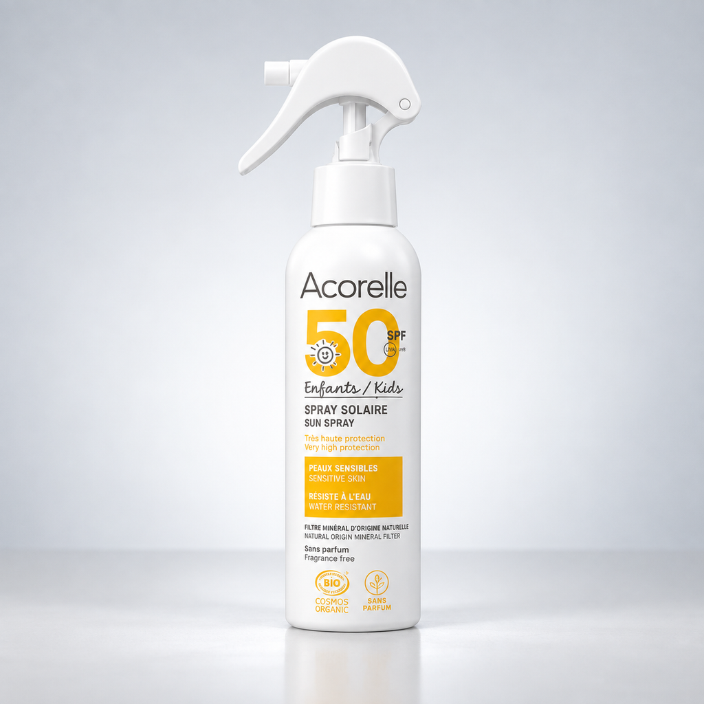 Acorelle Spray Solar para Niños SPF50 150ml - ACORELLE - cosmética natural