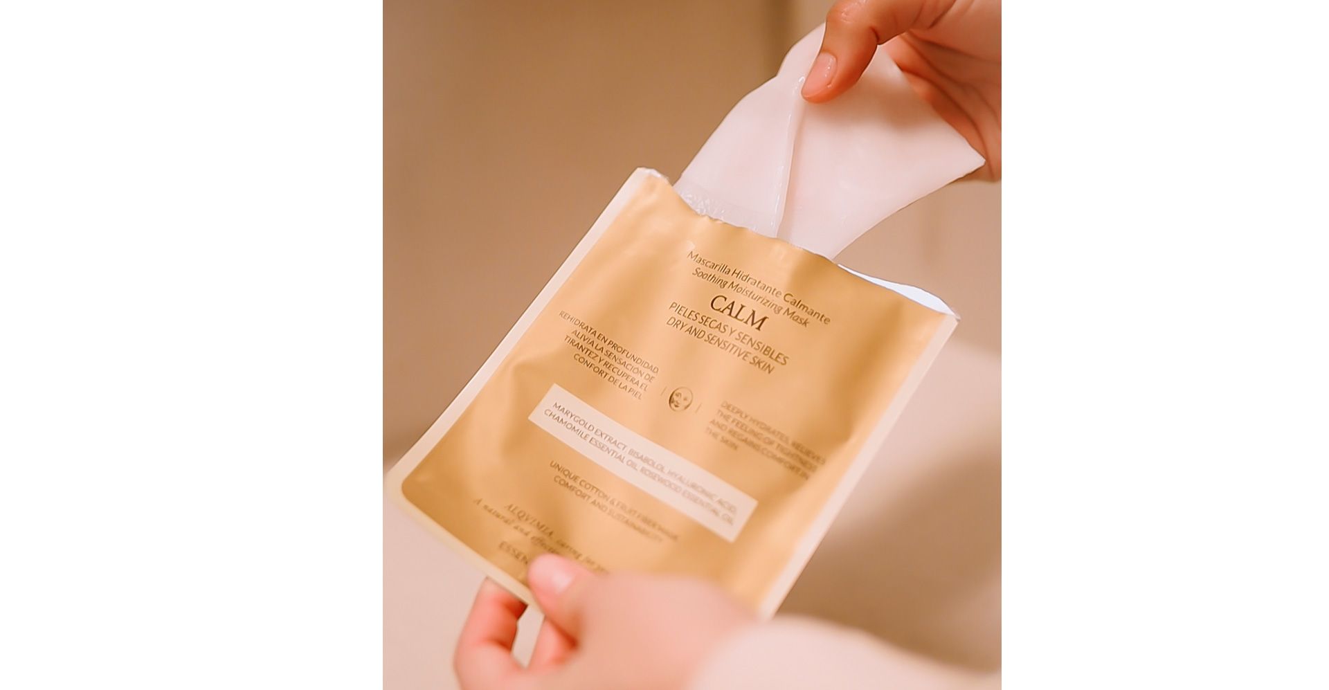Alqvimia CALM Mascarilla Facial Hidratante y Calmante