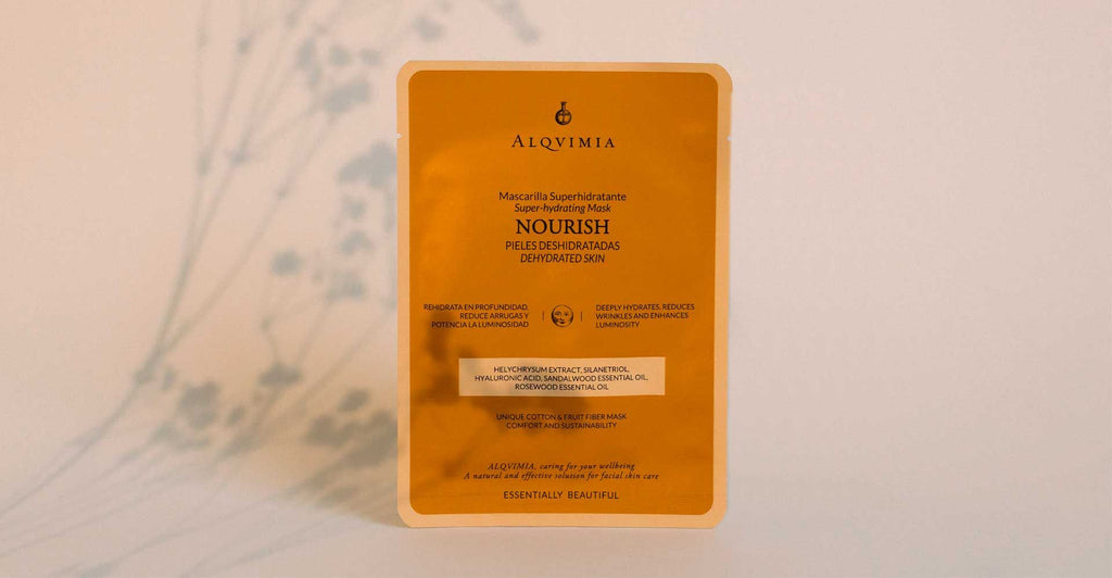 Alqvimia NOURISH Mascarilla Facial Superhidratante. 5 unidades
