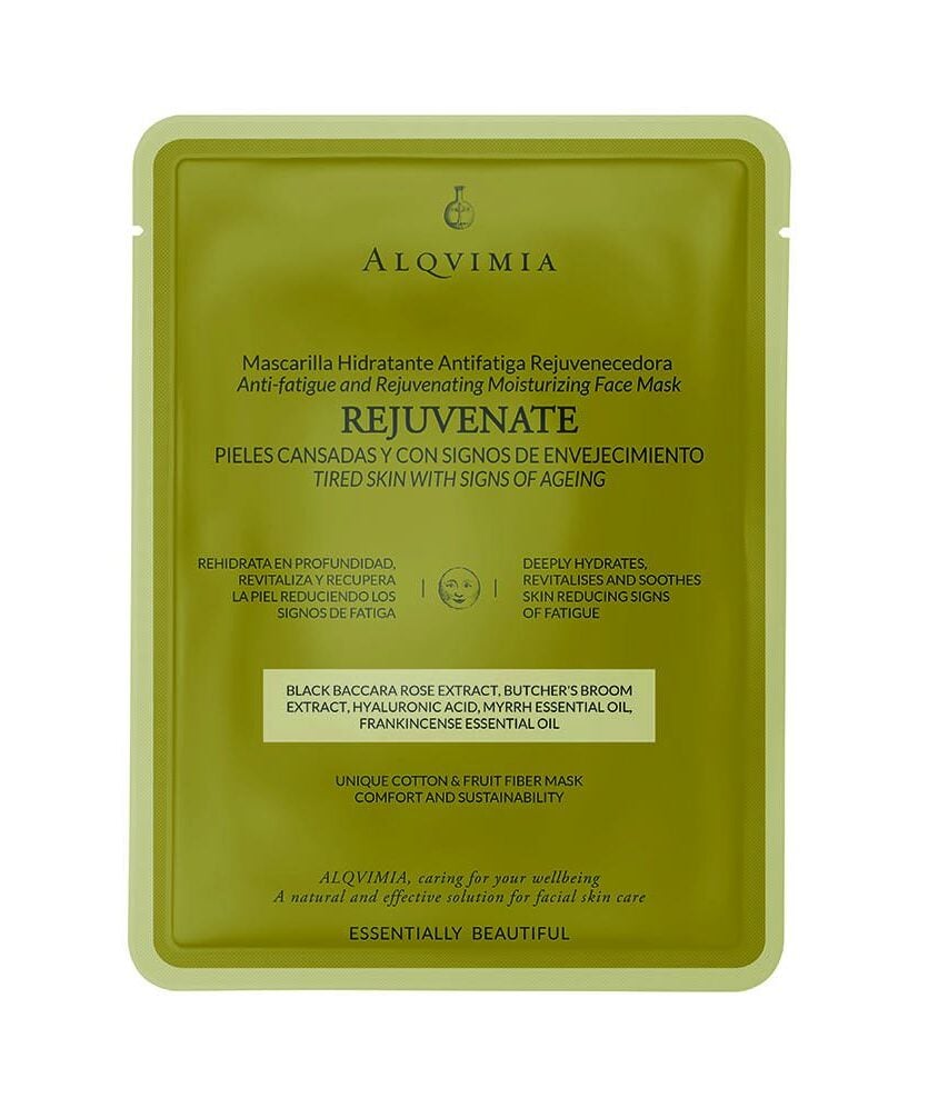 Alqvimia Rejuvenate Mascarilla Facial Hidratante Antifatiga Rejuvenecedora
